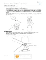 Preview for 7 page of LUCCI AIRFUSION FRASER Installation Instructions Manual