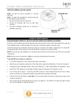 Preview for 8 page of LUCCI AIRFUSION FRASER Installation Instructions Manual