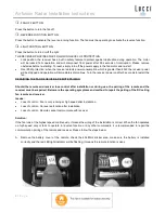 Preview for 10 page of LUCCI AIRFUSION FRASER Installation Instructions Manual