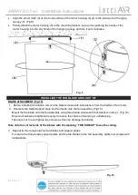 Предварительный просмотр 9 страницы LUCCI ARRAY DC Manual