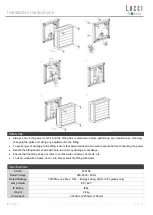 Preview for 2 page of LUCCI Fresco Benetti Installation Instructions