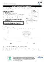 Preview for 7 page of LUCCI GRENADA Series Installation, Operation, Maintenance & Warranty Information