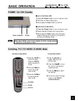 Предварительный просмотр 9 страницы Luce LCTV-2201A Operation Manual