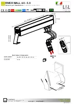 Preview for 3 page of LUCE&LIGHT RIVER WALL 4.0 Installation Instructions Manual