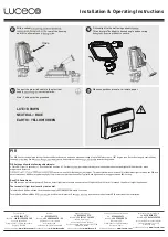 Предварительный просмотр 2 страницы luceco GUARDIAN LFSP-XD5 Series Installation & Operating Instructions