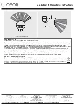 Предварительный просмотр 3 страницы luceco GUARDIAN LFSP-XD5 Series Installation & Operating Instructions