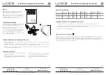 Preview for 2 page of luceco LBM290W11E40 Installation & Operating Instructions