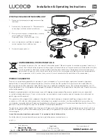 Preview for 2 page of luceco LED Fire Rated Downlight Installation & Operating Instructions