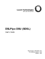 Lucent Technologies 7820-0657-001 User Manual preview