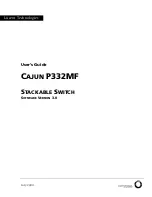 Предварительный просмотр 1 страницы Lucent Technologies CAJUN P332MF User Manual