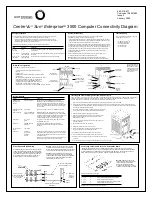 Lucent Technologies CentreVu Sun Enterprise 3500 Connectivity Diagram предпросмотр