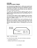 Предварительный просмотр 2 страницы Lucent Technologies CIB 3063 Manual