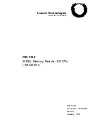 Preview for 1 page of Lucent Technologies CIB40 Installation Manual