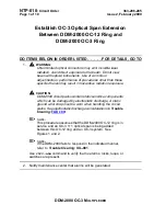 Предварительный просмотр 1489 страницы Lucent Technologies DDM-2000 OC-3 User & Service Manual