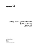 Предварительный просмотр 1 страницы Lucent Technologies Galaxy 4848/100 User Manual