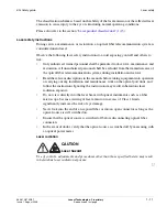 Preview for 17 page of Lucent Technologies Metropolis ADM Safety Manual