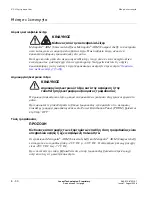 Preview for 182 page of Lucent Technologies Metropolis ADM Safety Manual