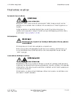 Preview for 487 page of Lucent Technologies Metropolis ADM Safety Manual