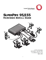 Lucent Technologies SuperPipe 95 Hardware Install Manual предпросмотр