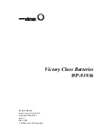 Предварительный просмотр 1 страницы Lucent Technologies Victory WP-93936 Product Manual