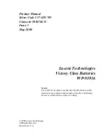 Предварительный просмотр 3 страницы Lucent Technologies Victory WP-93936 Product Manual