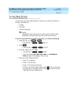 Предварительный просмотр 83 страницы Lucent Technologies Voice Terminal 8405 Instructions Manual