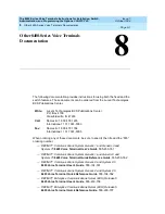 Предварительный просмотр 91 страницы Lucent Technologies Voice Terminal 8405 Instructions Manual