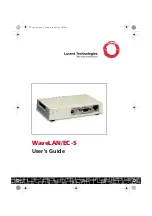 Lucent Technologies WaveLAN/EC-S User Manual preview