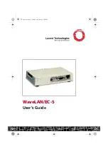 Preview for 1 page of Lucent Technologies WaveLAN/EC-S User Manual