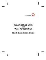 Предварительный просмотр 1 страницы Lucent WaveACCESS LINK BR132 Quick Installation Manual