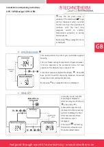 Предварительный просмотр 21 страницы LUCHT LHZ TECHNOTHERM SPH 1000 DSM Installation And Operating Instructions Manual