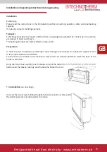 Preview for 9 page of LUCHT LHZ Technotherm TTN 200 F Assembly And Operating Instructions Manual