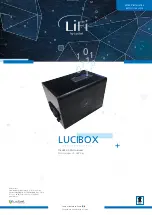 Lucibel LiFi LUCIBOX Instruction Manual предпросмотр