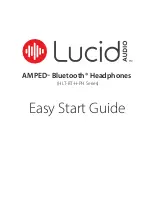 Lucid Audio HLT-BT-H-PH Series Easy Start Manual предпросмотр