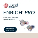 Preview for 1 page of Lucid ENRICH PRO Manual