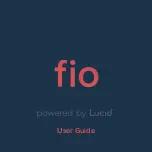 Preview for 1 page of Lucid fio User Manual