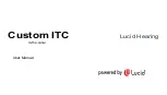 Preview for 1 page of Lucid ITC-A 4012 User Manual