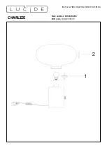 Предварительный просмотр 4 страницы LUCIDE 03520/01/65 Installation Manual