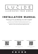 LUCIDE 09932/11/31 Installation Manual preview