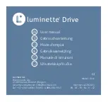 Lucimed luminette User Manual preview