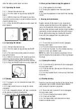 Preview for 4 page of Lucky Lifestyle MSH3HRWA User Manual