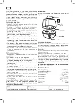 Preview for 2 page of Lucky Reptile Super Fog II Operating Instructions Manual