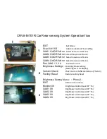 Предварительный просмотр 5 страницы Luda Elektronik CRV8-M701R User Manual