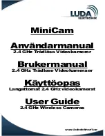 Luda Elektronik MiniCam User Manual предпросмотр