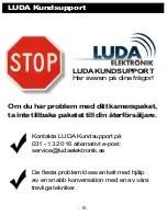 Предварительный просмотр 15 страницы Luda Elektronik MiniCam User Manual