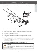 Предварительный просмотр 13 страницы Luda Elektronik trailerCam User Manual