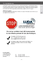 Предварительный просмотр 75 страницы Luda Elektronik trailerCam User Manual