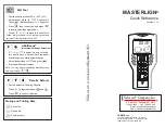 Preview for 2 page of LUDECA MASTERLIGN Quick Reference