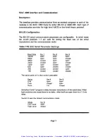 Preview for 8 page of Ludl Electronic Products MAC 2000 Configuration Manual