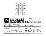 Предварительный просмотр 40 страницы Ludlum Measurements 195271 Manual